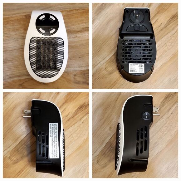 💙NIB Brightown White Portable Wall Outlet Miniature Space Heater - Picture 13 of 13